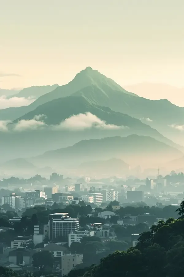青城山下